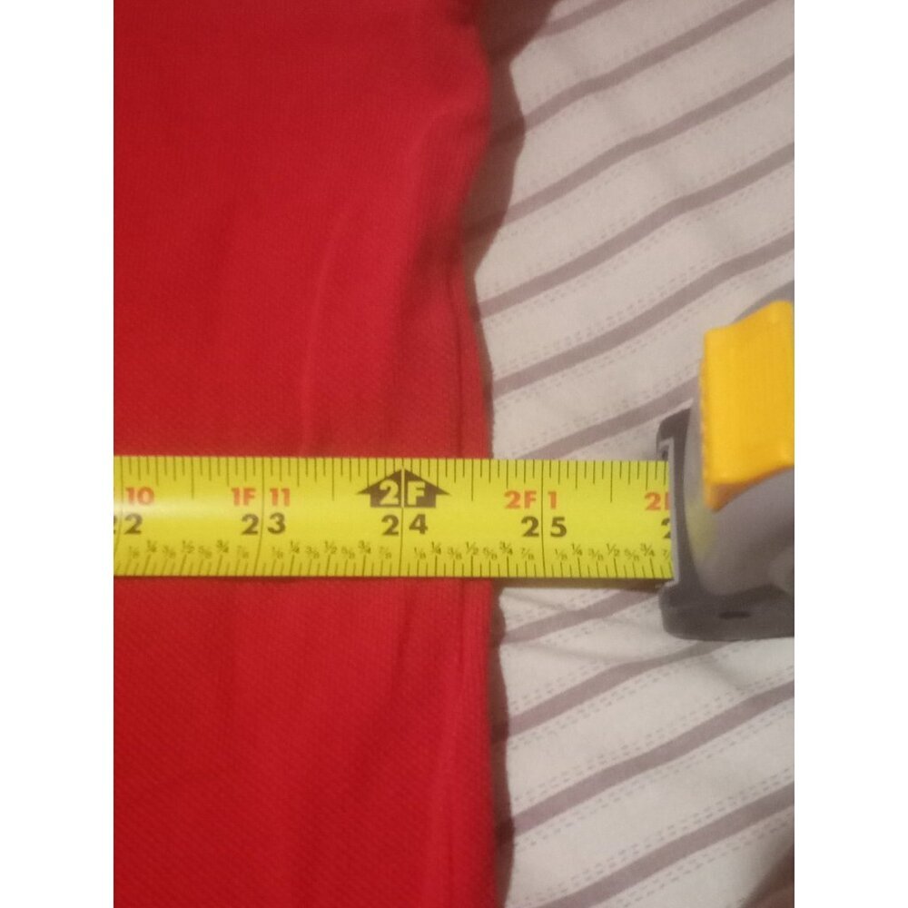 Lacoste Short Sleeve  Polo Shirt Red Men's Size 8 USA 2XL Alligator France - Picture 13 of 14